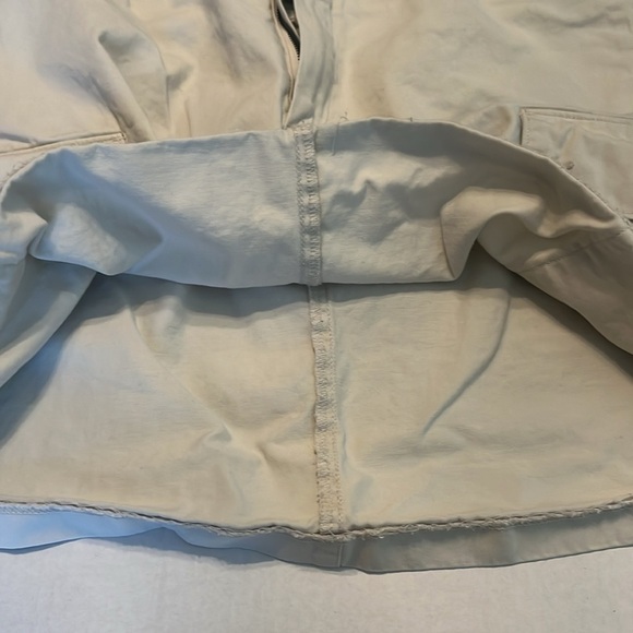 J. Crew Chinos Khaki Cargo Mini Skirt Size 10 - Picture 8 of 10